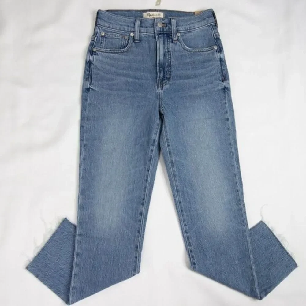 NEW‎ Madewell  Perfect Vintage Jean Enmore Wash Raw-Hem
